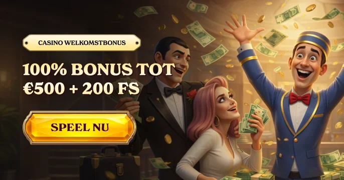 Casoola Casino welkomstbanner met bonussen voor Netheldas-spelers